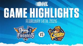 OHL Highlights: Flint Firebirds @ Erie Otters Feb. 14, 2026