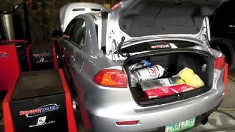 Mitsubishi Evo X tuned with Unichip to 330whp!