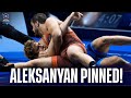 Murad AHMADIYEV (AZE) pins Olympic champ Artur ALEKSANYAN (ARM)