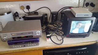 Macrovision In Actionmacrovision Removal Demonstration Vhs Copy Protection