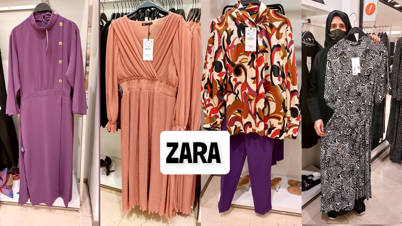 ZARA Woman New Stylish Dress Collection in Jeddah Saudi Arabia YouTube