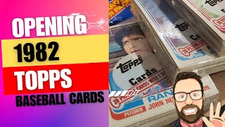 Unwrapping a 1982 Topps Cello Pack! Did We Score a Gem?