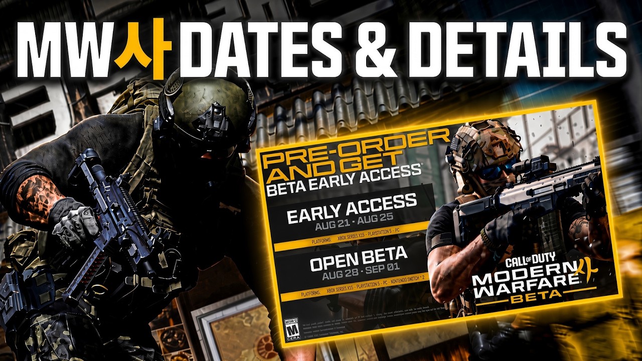 MW4 Beta, COD NEXT & Full Release Dates – Everything You Need to Know