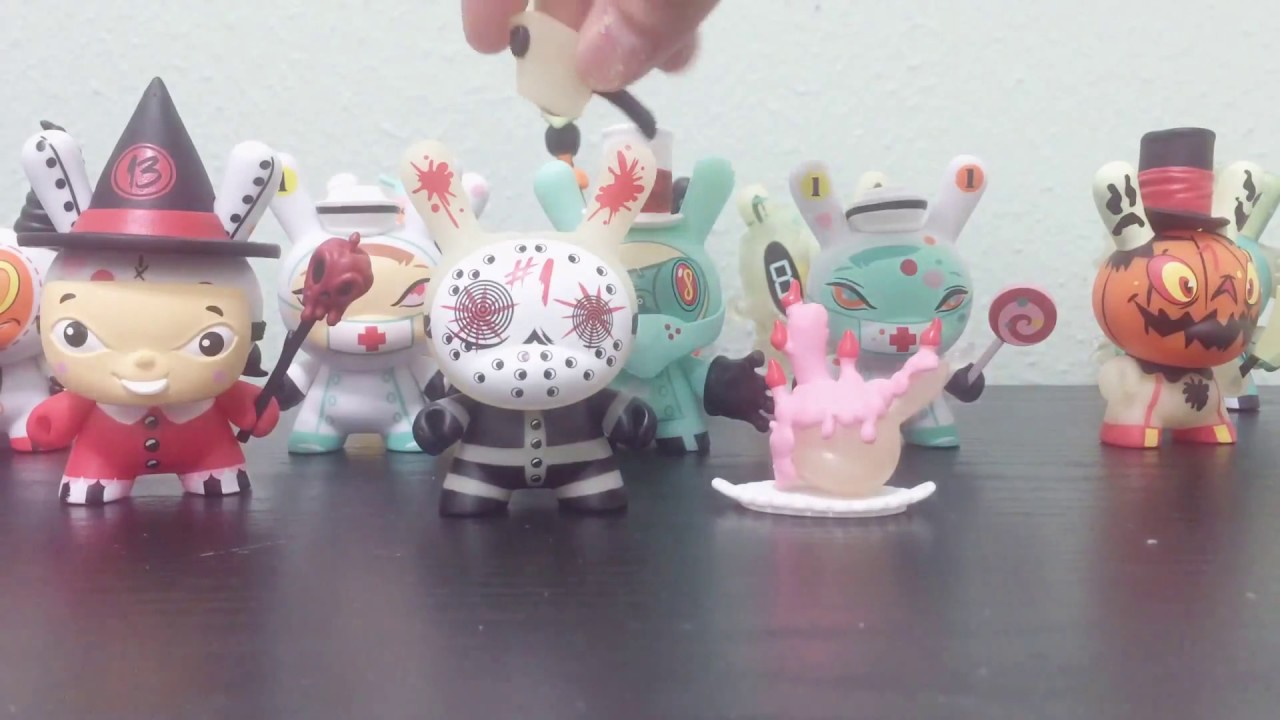 Kidrobot new series Dunny: The13 by Brandt Peters and Kathie Olivas Bellaluna chase