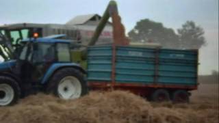 battage moisson de blé 2010 a brecey