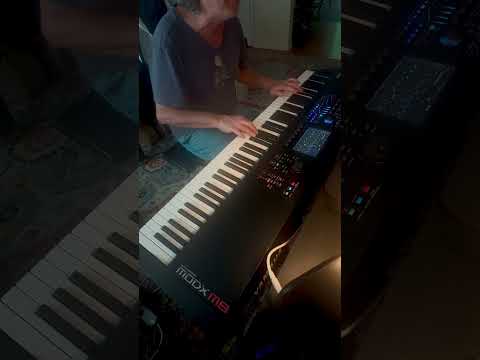 Instant Weather Report on Yamaha MODX M8 #piano #funkyjazz #jazzfusion #jazz