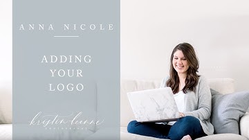 Adding Your Logo (Anna Nicole Showit Template)