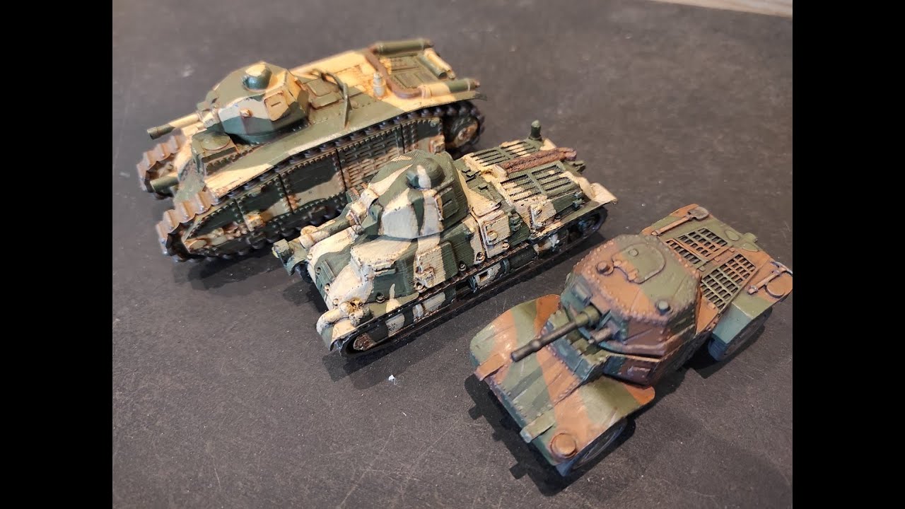 Véhicules Français Bolt Action - impression 3d