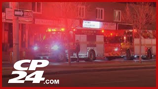 Crews battle overnight fire in south Scarborough