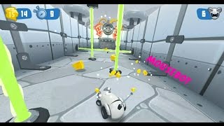 MouseBot - racing/maze game - first play video game review!