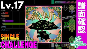 【DDR WORLD】Lv.17 BIGソムタム（CSP）【譜面確認】