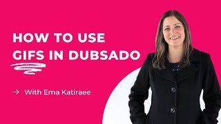 How to use GIFs in Dubsado | Insert GIFs in Canned Emails and Forms in Dubsado