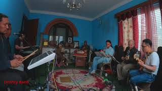 Coach Deep voice of Nepal practice with Drishty Band