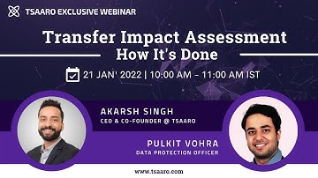 Transfer Impact Assessment - How It