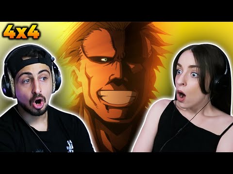 HE'S GOING TO DIE?! 😭 *MY HERO ACADEMIA* 4x4 REACTION!