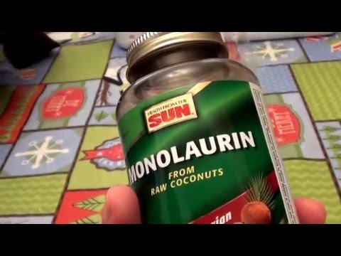 Monolaurin from Raw Coconuts Health from the Sun Capsules REVIEW