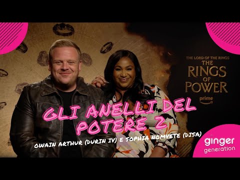 Gli Anelli del Potere 2: Owain Arthur e Sophia Nomvete parlano del rapporto di Durin IV e Disa