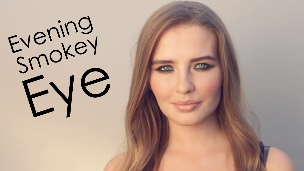 How To Evening Smokey Eye Look For Beginners Rodial Tutorial YouTube