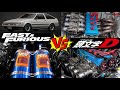 NOSノーマルAE86＆1万1000回転VS隼AE85　富士0-400ｍバトル thumbnail