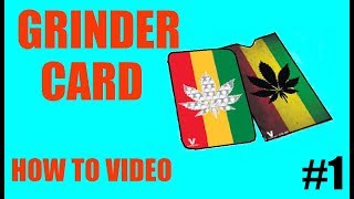 How To Make A Grinder Card!!! (EASY)