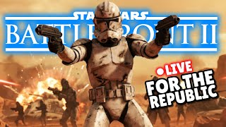 Star Wars Battlefront 2 Live 🔥the Clone Wars Have Begun