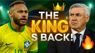 What’s Ancelotti’s Secret Plan for Neymar? Brazil’s Master Move for 2026!