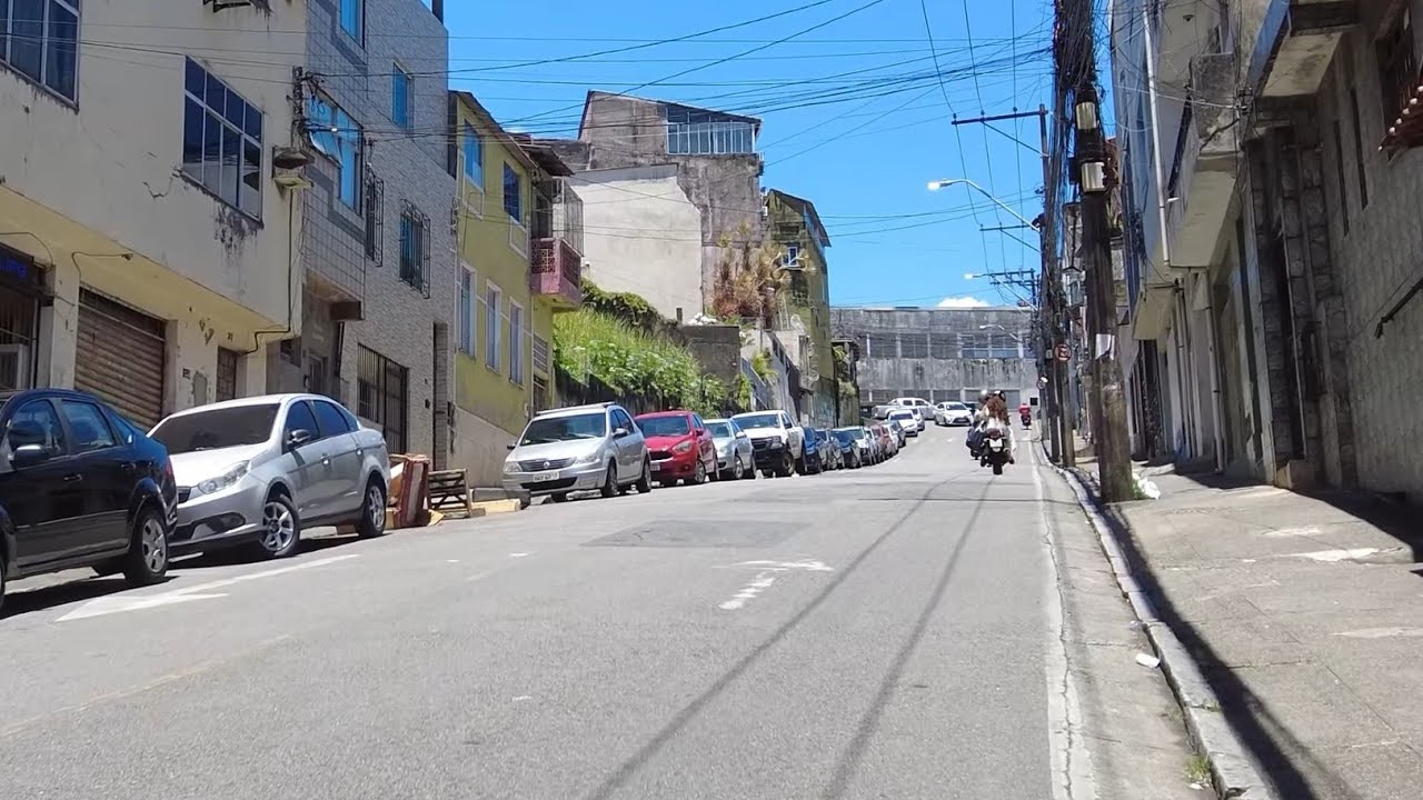 SALVADOR BAHIA -  BAIRRO DO BARBALHO - LADEIRA DO FUNIL ATÉ O  LARGO DA LAPINHA