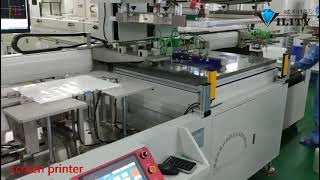 Fully Automatic Silk Screen Printing Machine With CCD Registration Vacuum Printing For Acrylic Sheet