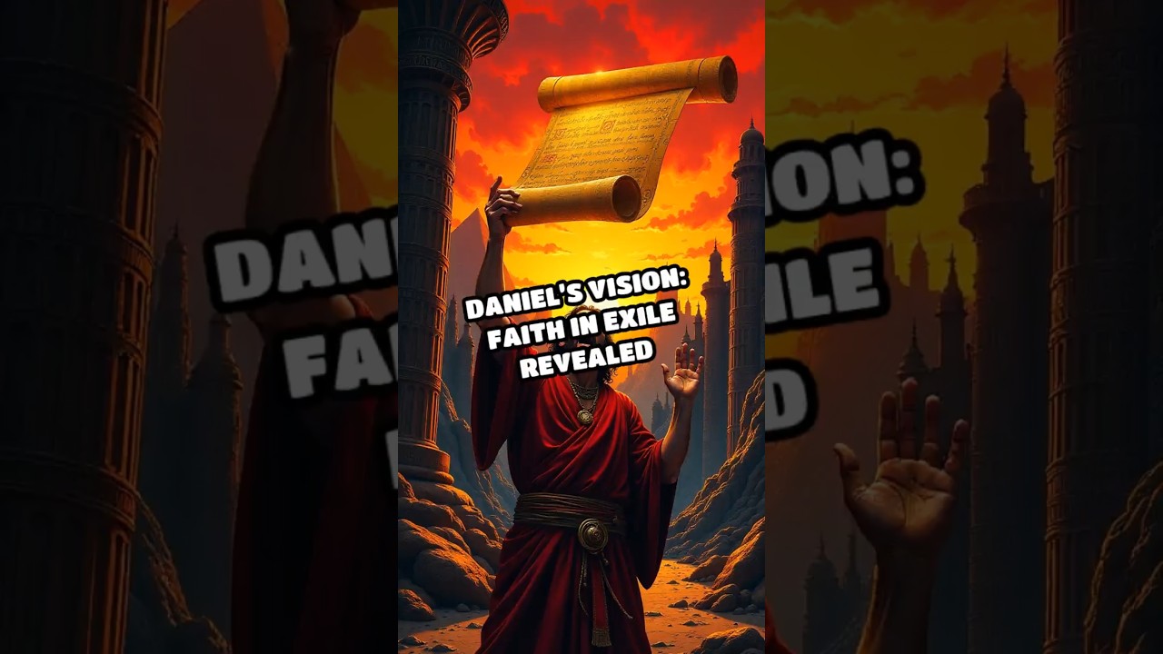 Daniel’s Vision: Faith in Exile Revealed 👀✝️