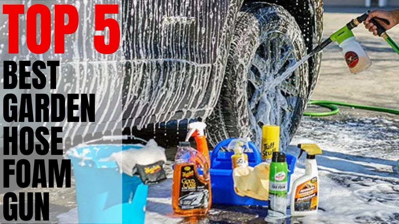 Top 5 Best Garden Hose Foam Gun In 2020 (REVIEWS GUIDE) YouTube