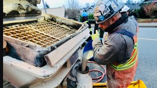 The most effective way to prime a Putzmeister boom pump (I promise):