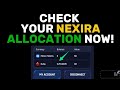 How to Check and claim Your NEXIRA + Listing update