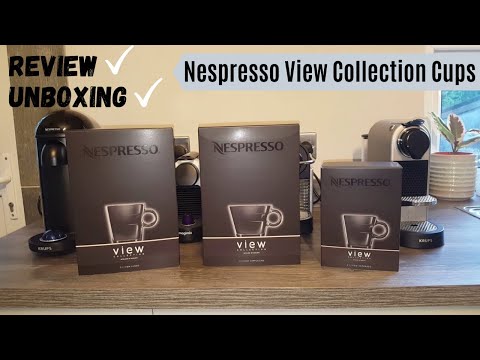 Nespresso Accessories Unboxing - LUME Coffee Cups 