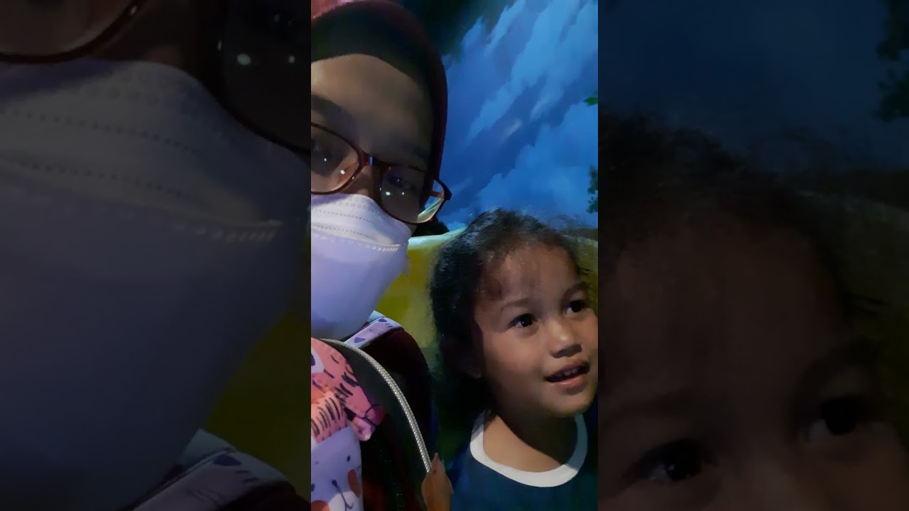 Review didalam Eco Tour naik kereta muter-muter | Eco Green Park Malang