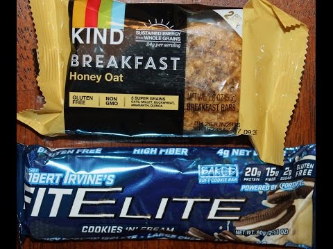 kind-breakfast-honey-oat-bar-&-robert-irvine’s-fit-elite-cookies-‘n’-cream-review