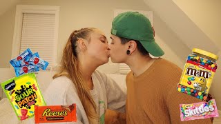 THE CANDY KISSING CHALLENGE!