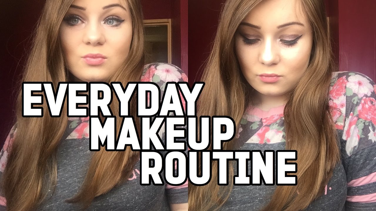 Everyday Makeup Tutorial | OfficiallyLucy - YouTube