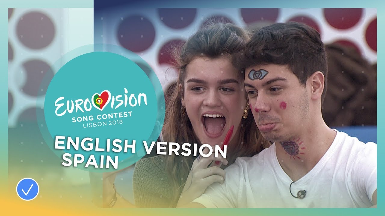 Amaia Y Alfred Your Song Tu Cancion English Version Spain Eurovision 2018 Youtube