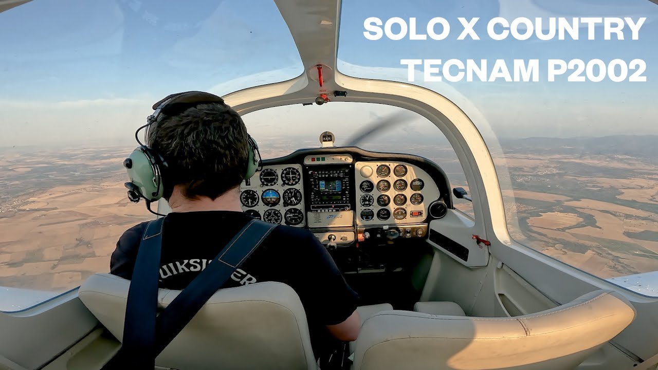 X Country Flight Tecnam P2002