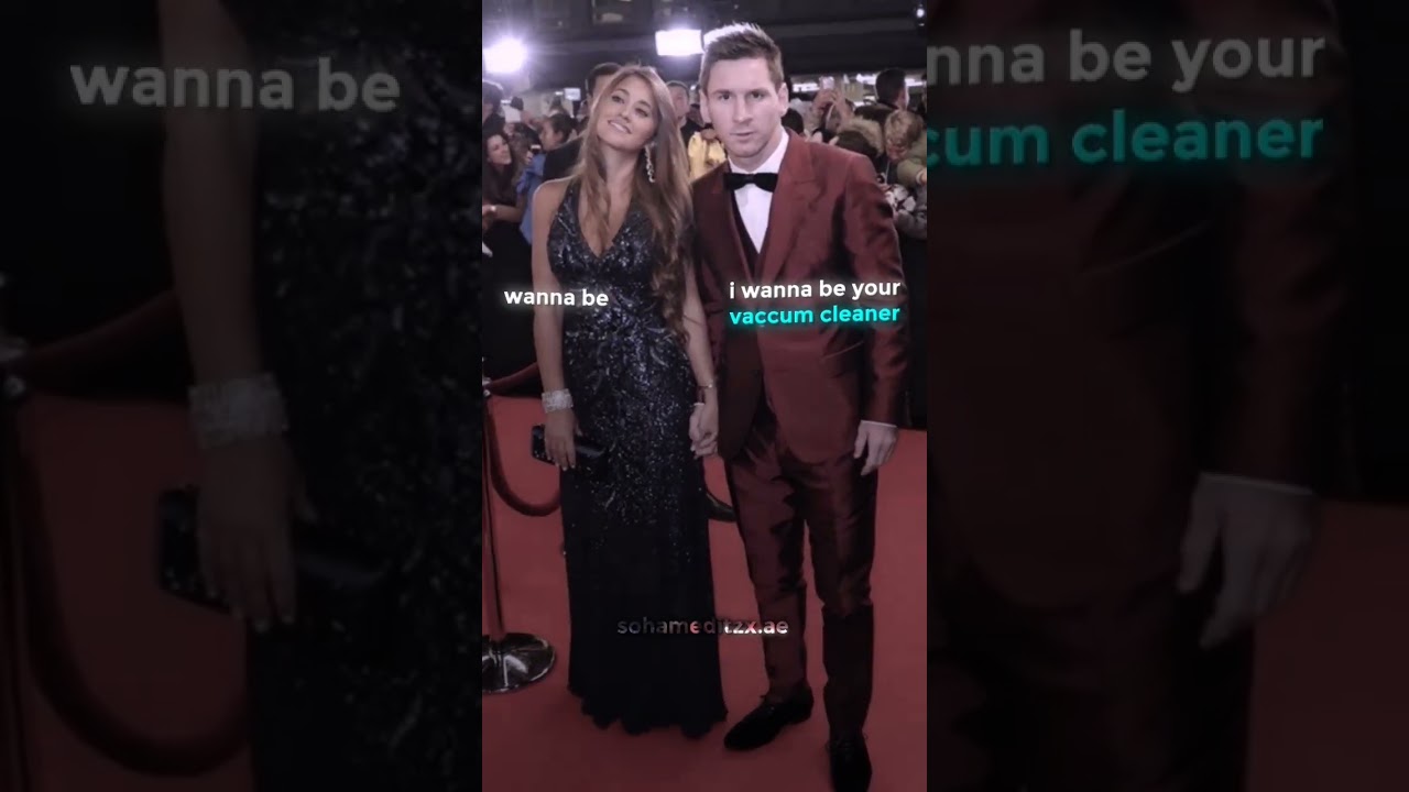 WANNA BE YOURS FT. MESSI AND ANTONELLA 🥶🔥 #football #shorts // JOIN DISCORD IN DISCRIPTION