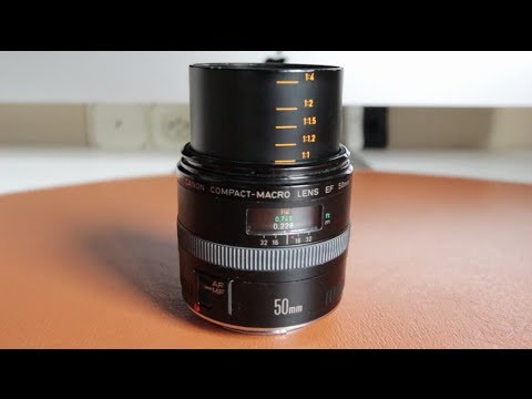 Canon EF 50mm f/2.5 Compact Macro | Revisión en profundidad