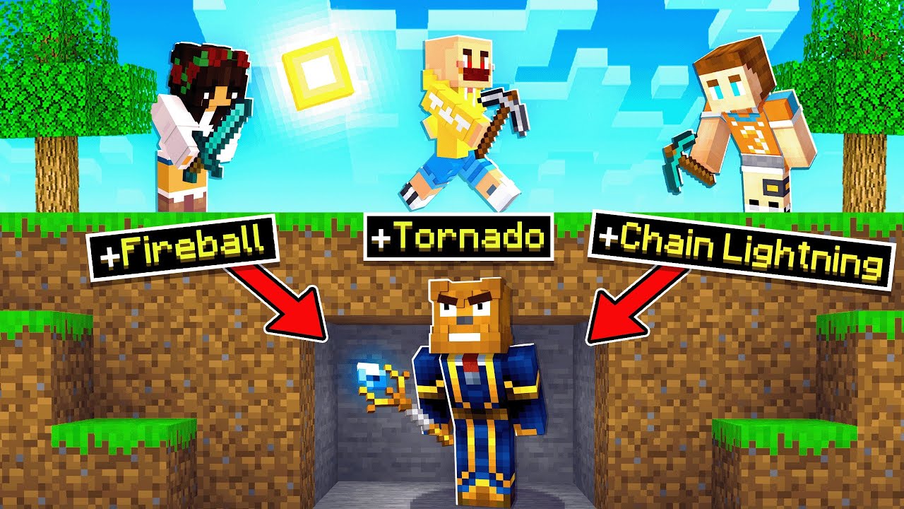 Minecraft Manhunt But, I'm A Wizard