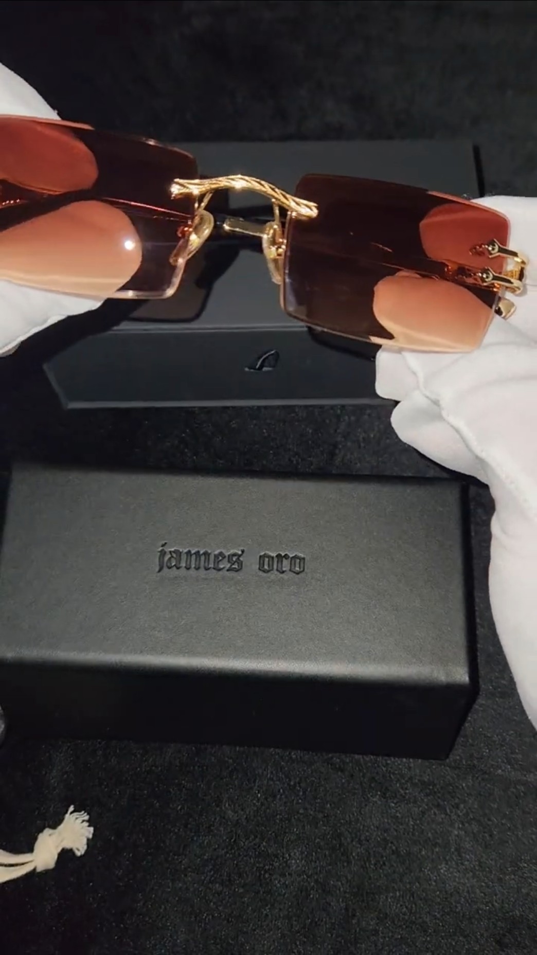 Unboxing James Oro's Brown Tint Authentic II #jamesoro #sunglasses