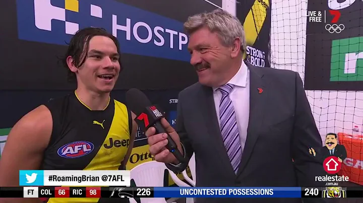 Roaming Brian Richmond Tigers | AFL Round 19