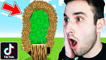 PROBAMOS Los TIKTOK Más VIRALES De MINECRAFT FUNCIONARAN EP 53 PROBAMOS Los TIKTOK Más VIRALES De MINECRAFT FUNCIONARAN EP 53