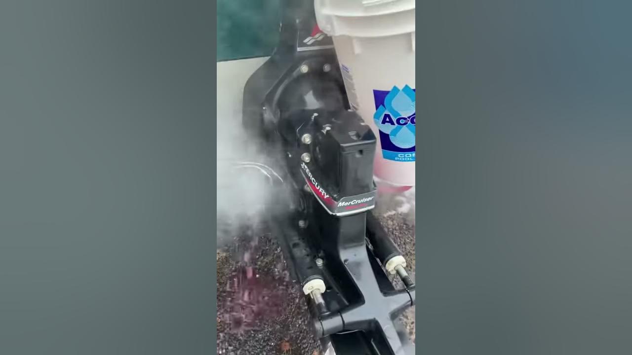 Winterizing 5.0 mercruiser I/O YouTube