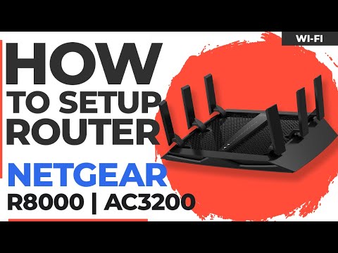 ✅ How to Setup NETGEAR Nighthawk R8000 | NETGEAR Nighthawk AC3200 Tri Band WiFi Gigabit Router