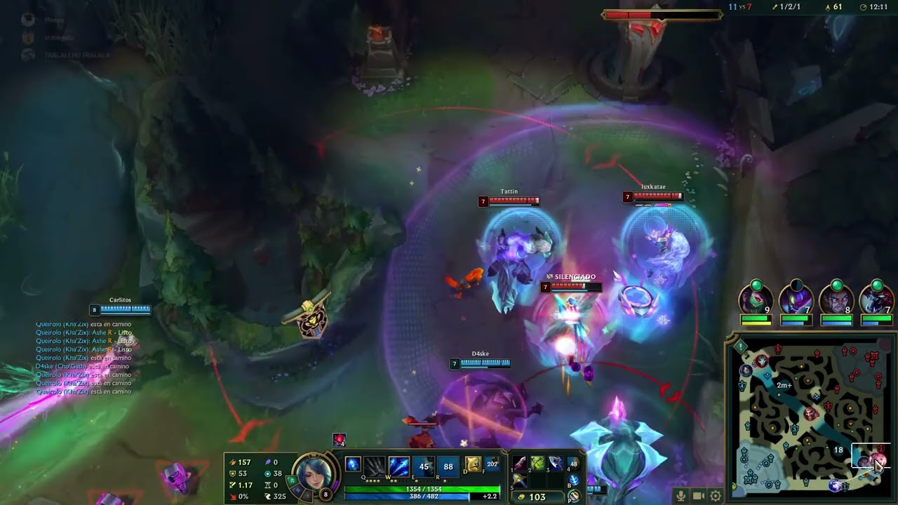 Partida de LoL , Mate de risa