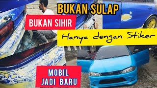 sticker full body , dari rusak parah, jadi keren kembali