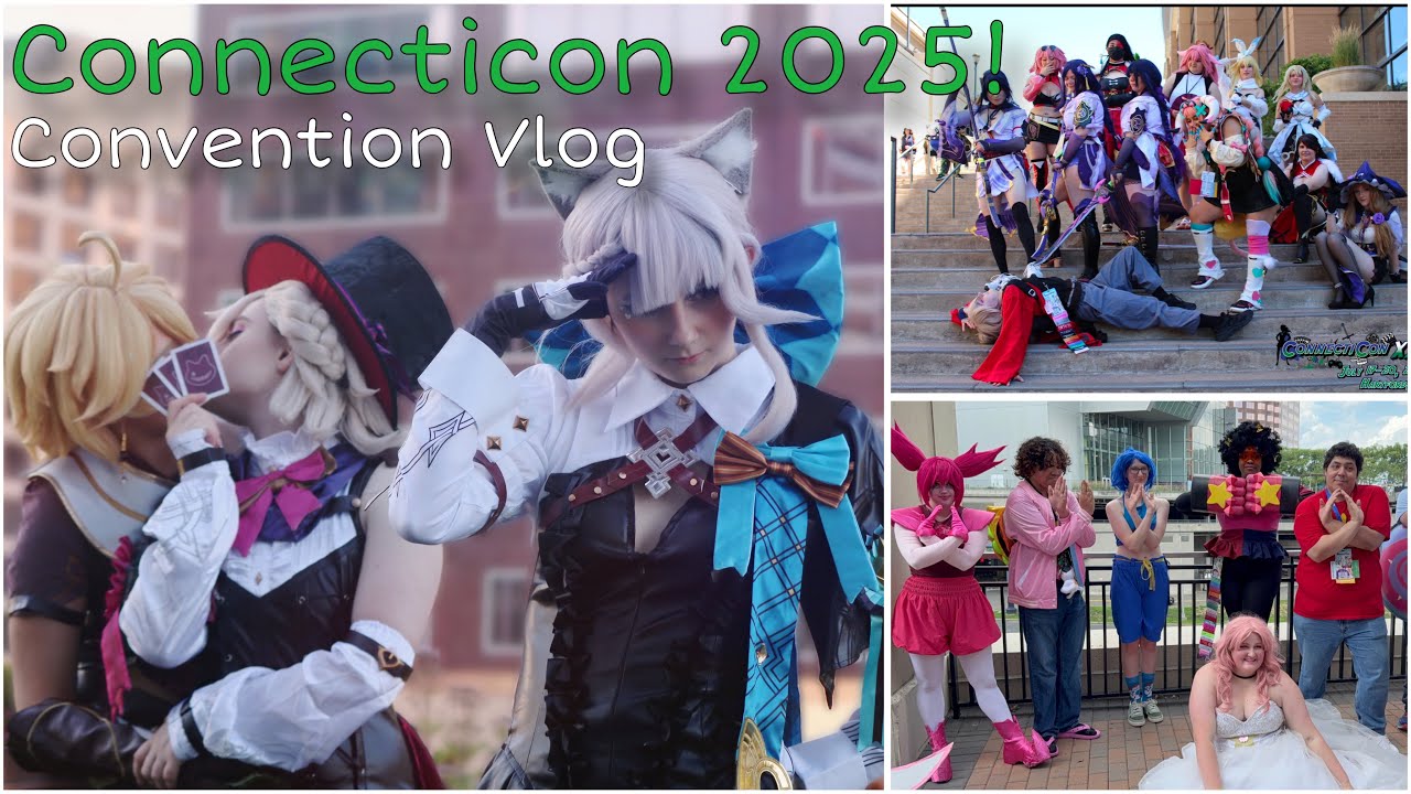 Connecticon 2025 | Cosplay Convention Vlog